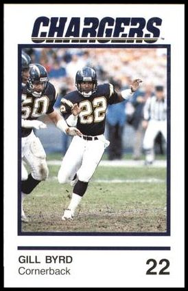 1989 Chargers Police 3 Gill Byrd
